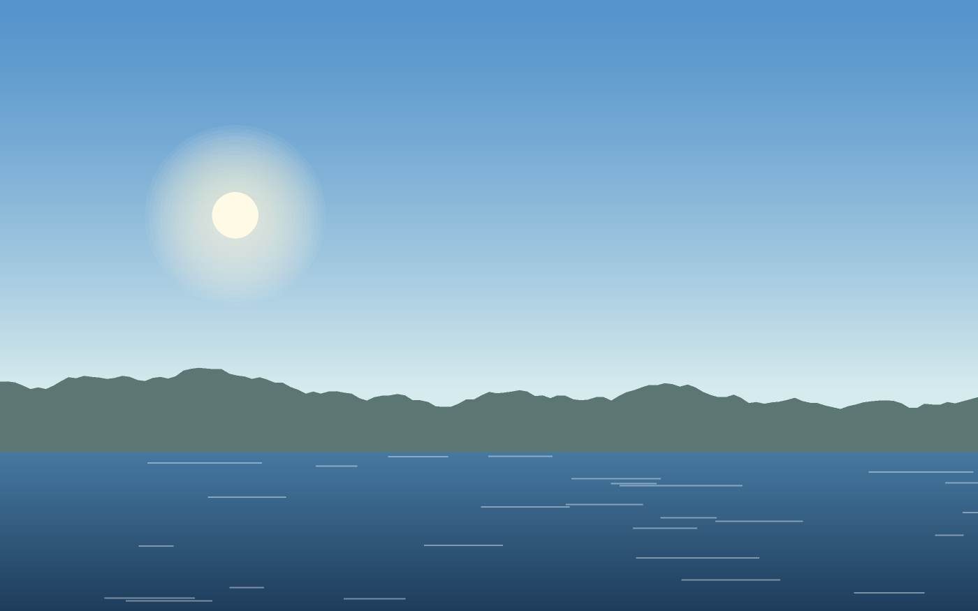 Landschaftsillustration