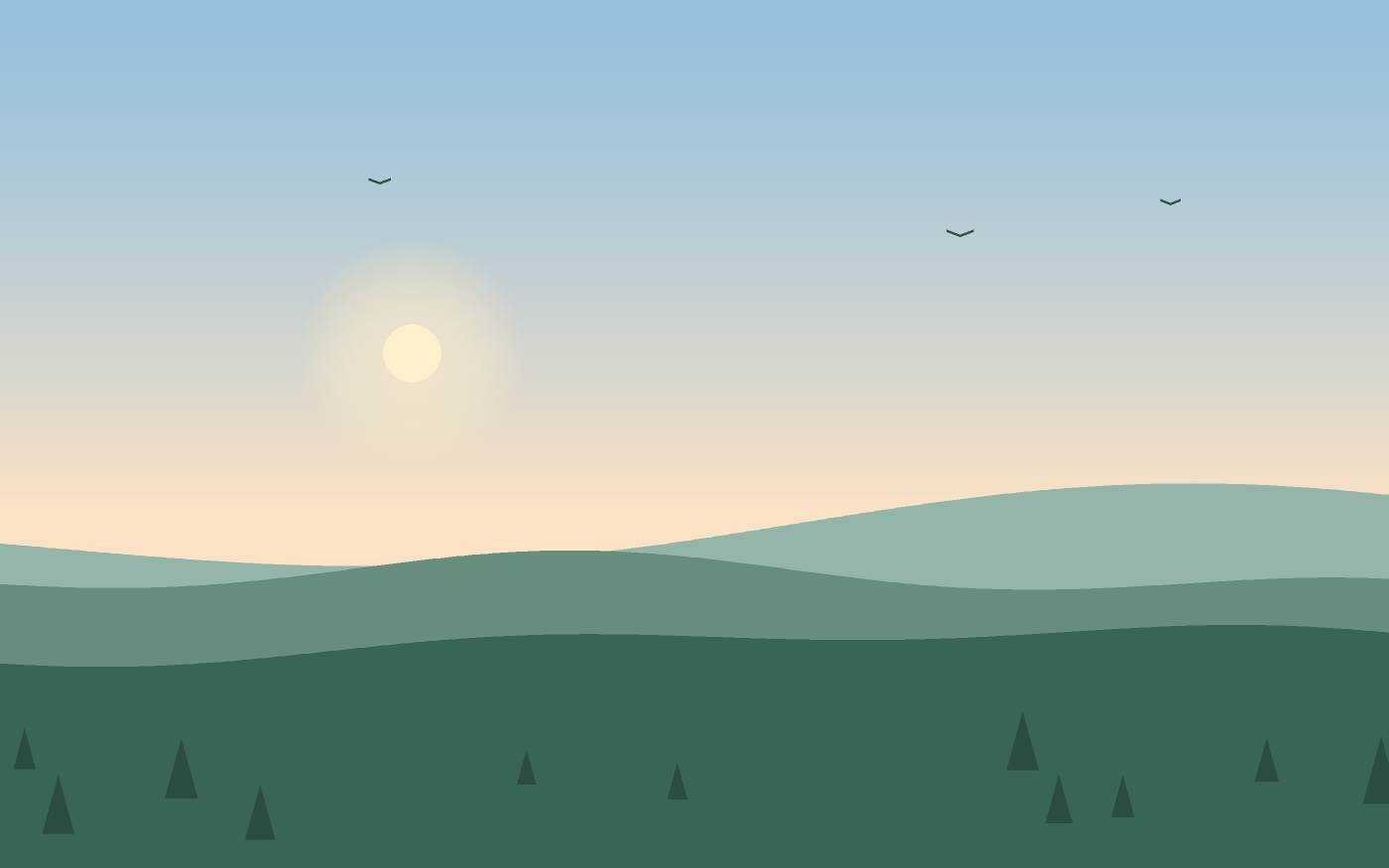 Landschaftsillustration