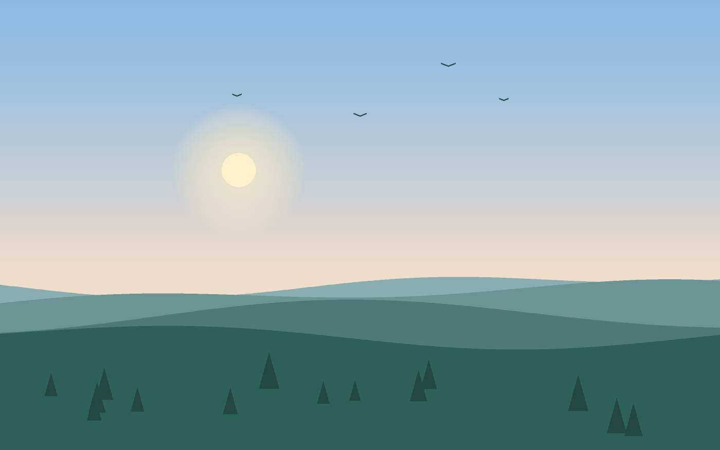 Landschaftsillustration