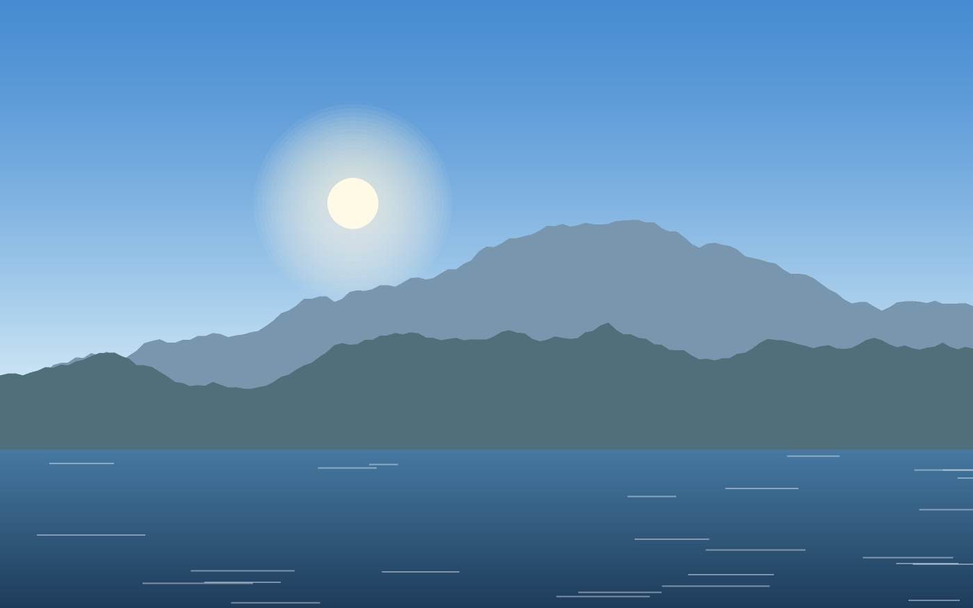 Ilustrace krajiny