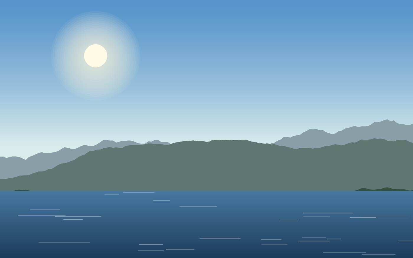 Landschaftsillustration
