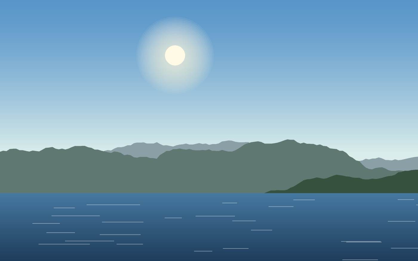 Landskabsillustration