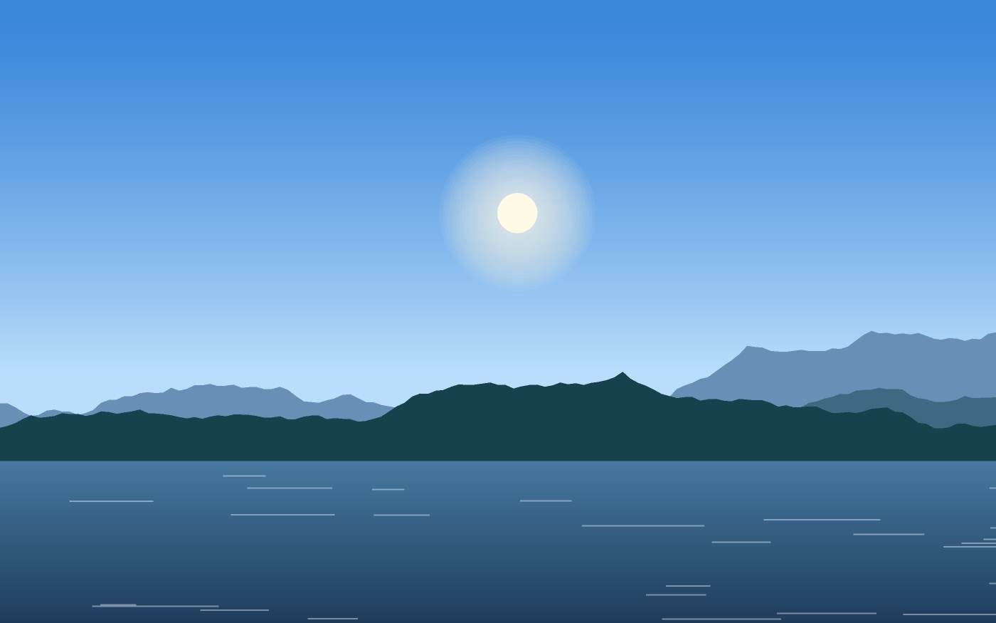Ilustración de un paisaje