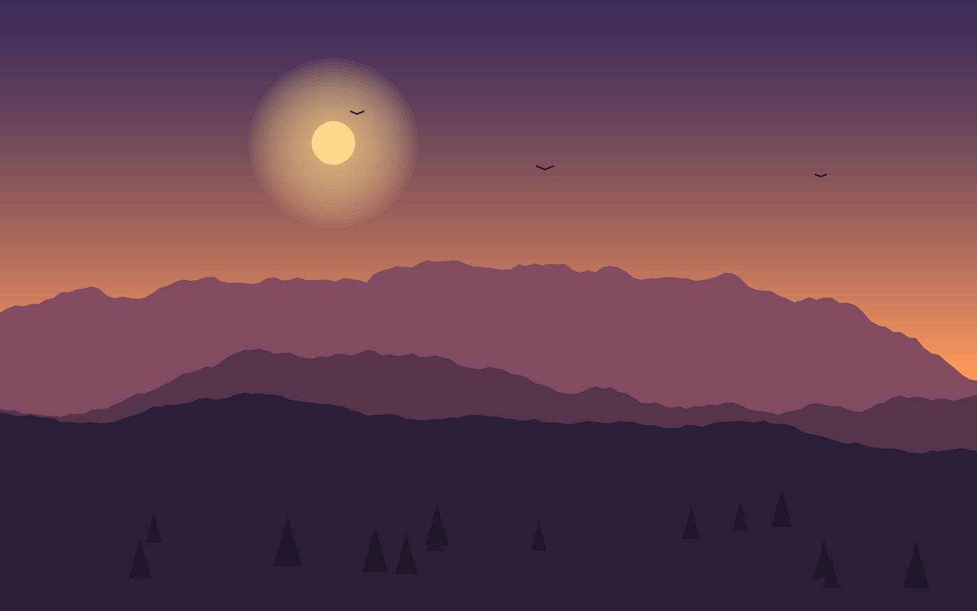 Illustration de paysage