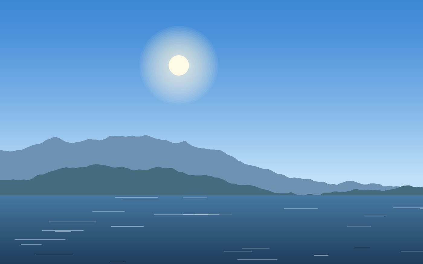 Landschapsillustratie