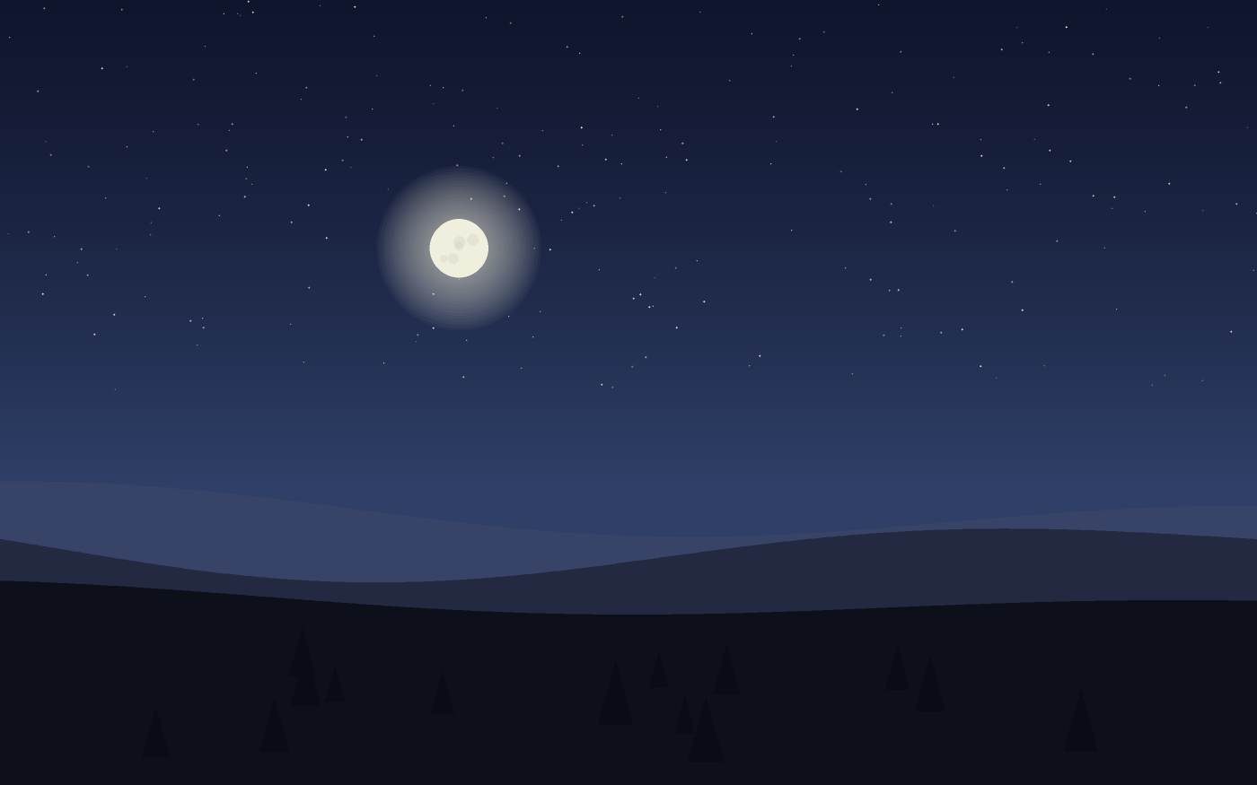 Landschapsillustratie