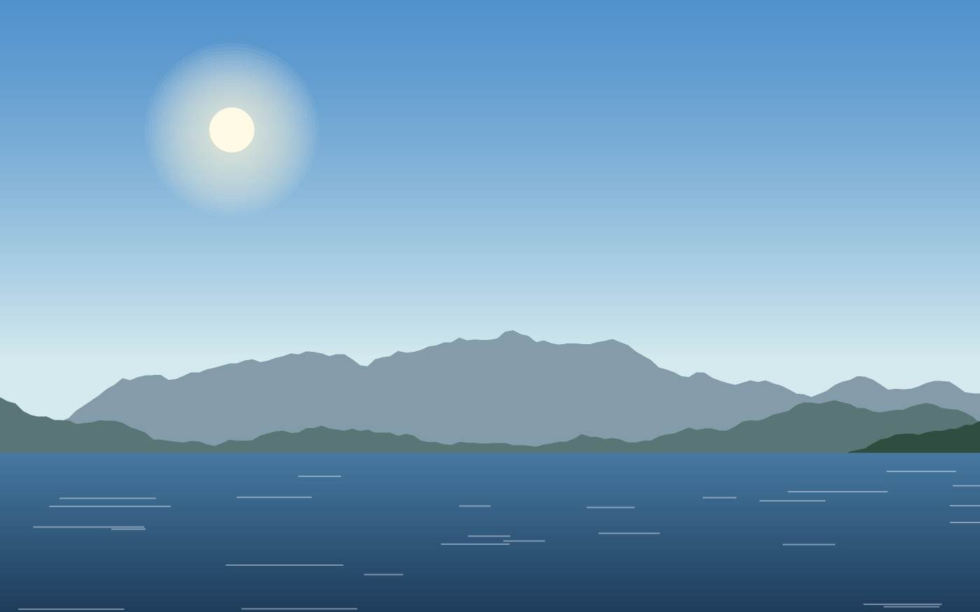 Landskapsillustrasjon