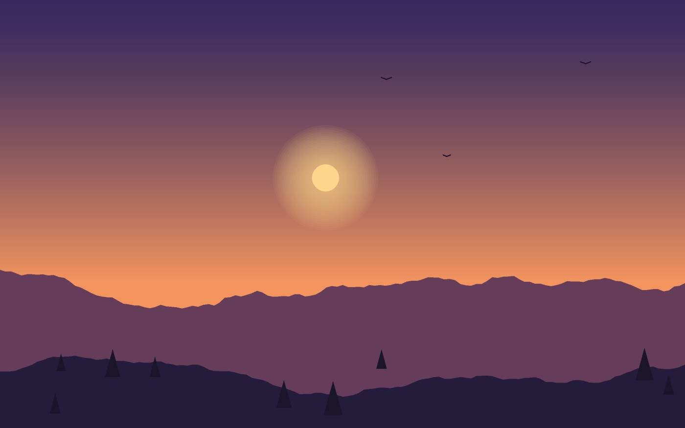 Ilustracja krajobrazu
