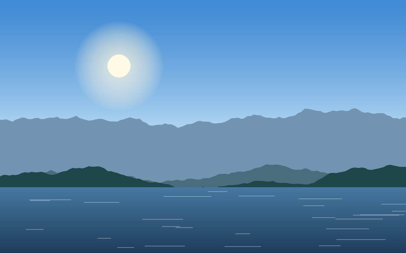 Ilustracja krajobrazu
