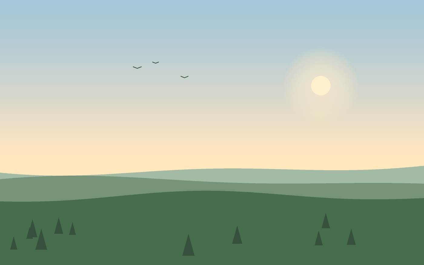 Landskapsillustration