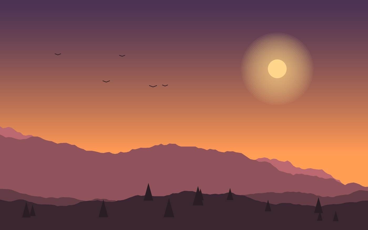 Landskapsillustration