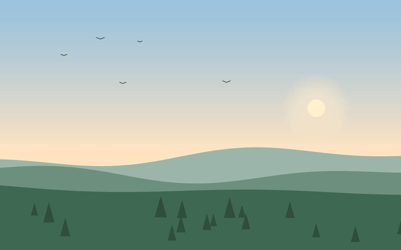 Landscape illustration